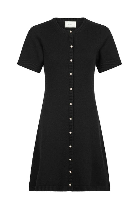 Elite Knit Dress  - Black