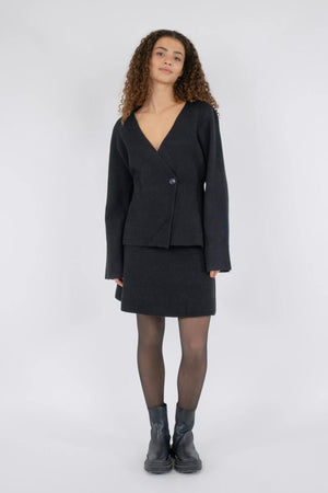 Marie Louise Knit Cardigan - Black